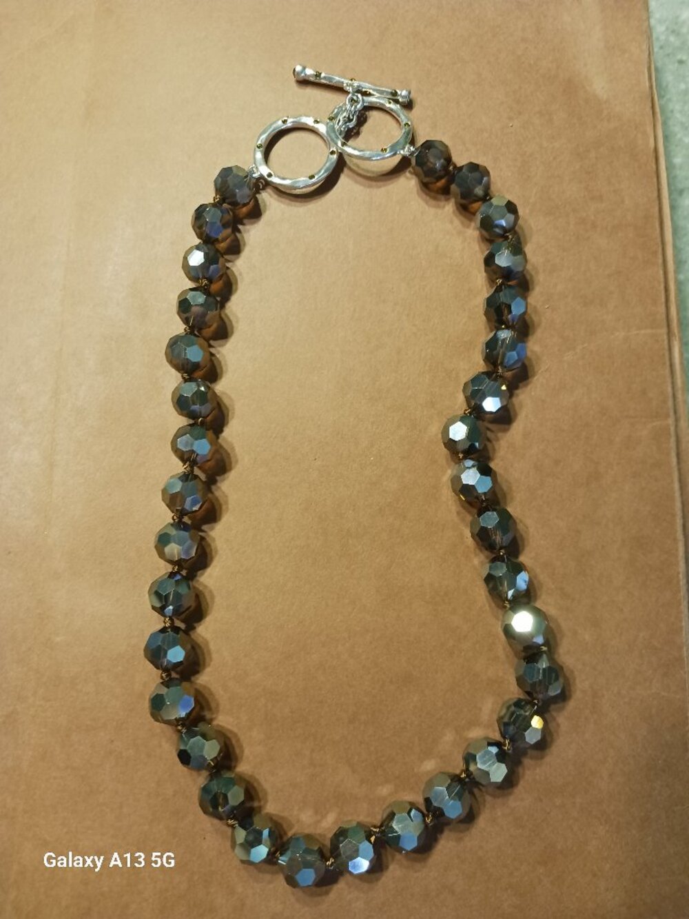 Heidi Daus, Charcoal Crystal Necklace